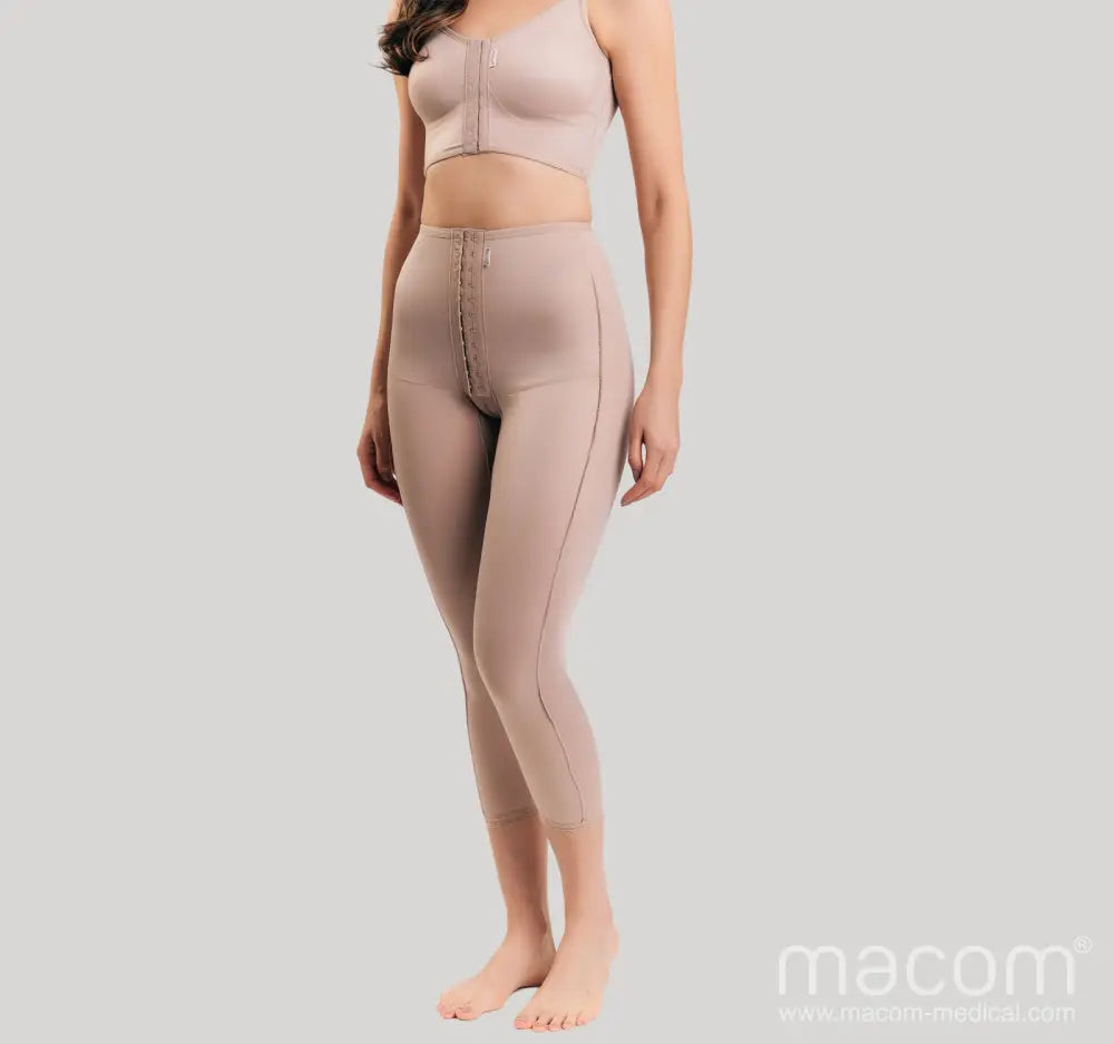 Legging de compression post-opératoire mi-mollet