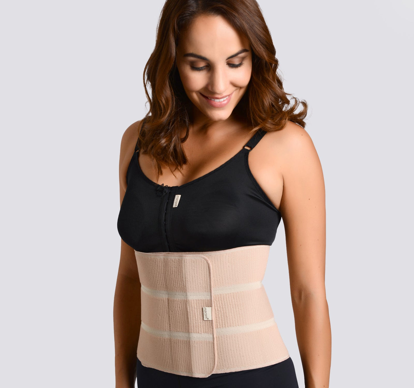 CURAD Abdominal Binder Support, 3-Panel Design, Small/Medium, 1 count