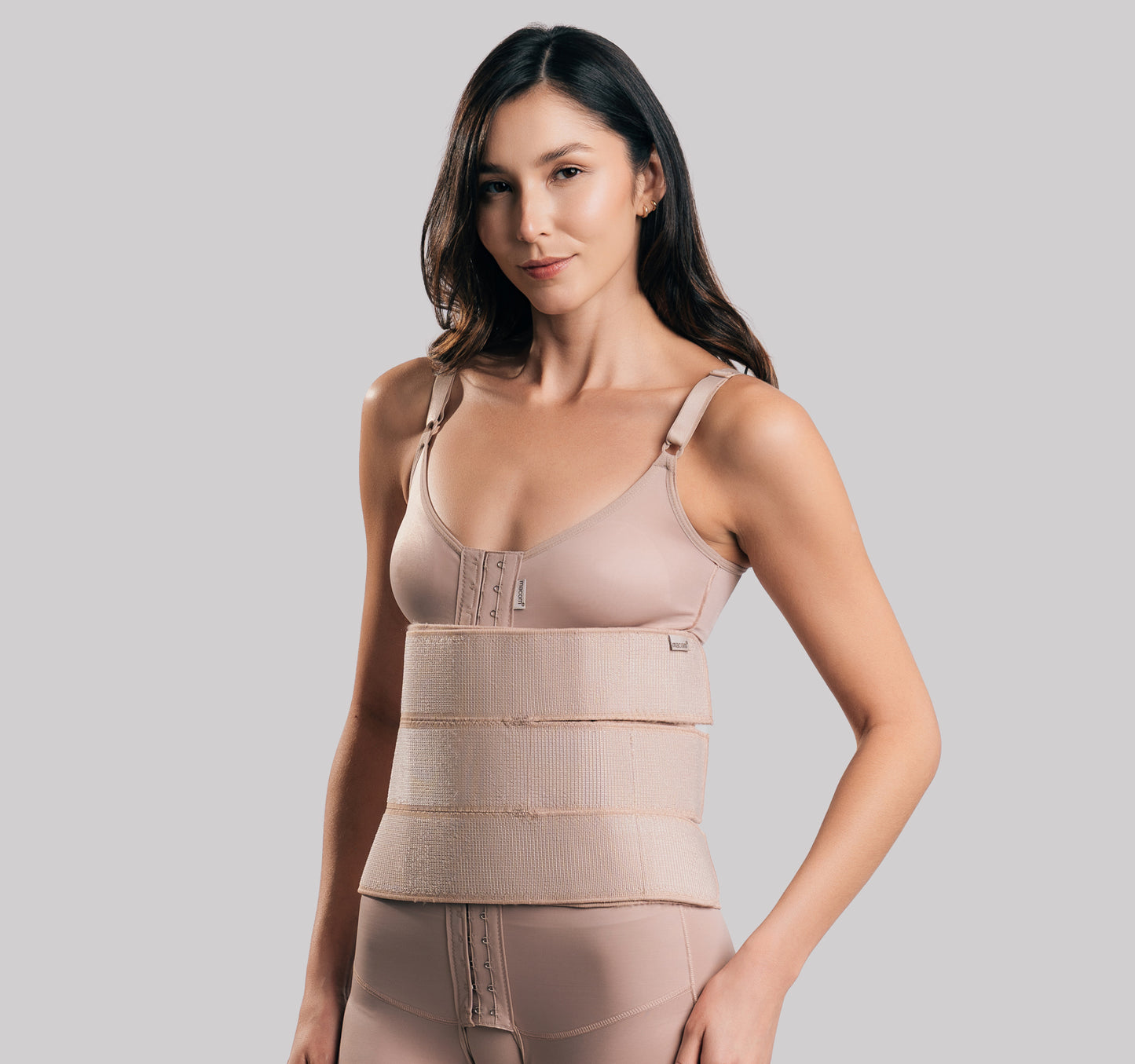 Adjustable 3 Panel Abdominal Binder