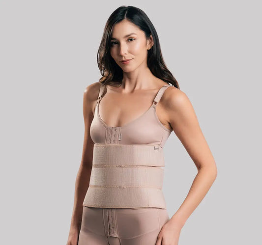 Adjustable 3 Panel Abdominal Binder