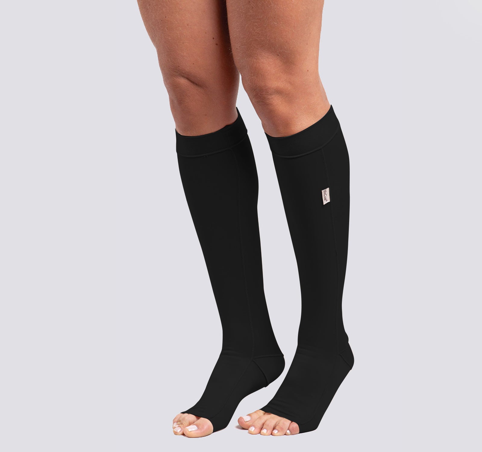 Eleven, calzini sportivi a compressione da uomo o donna, per corsa, recupero, volo, viaggi, jogging, escursionismo, fitness e gravidanza, Adulti (unisex), a strisce, M-L (EU 39-45